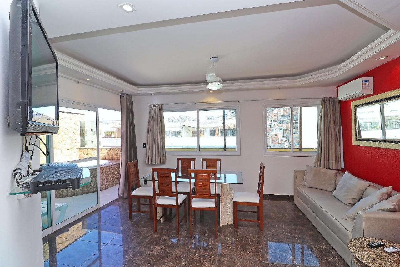 ריו דה ז'ניירו Nice Penthouse With Pool, Close To The Beach מראה חיצוני תמונה
