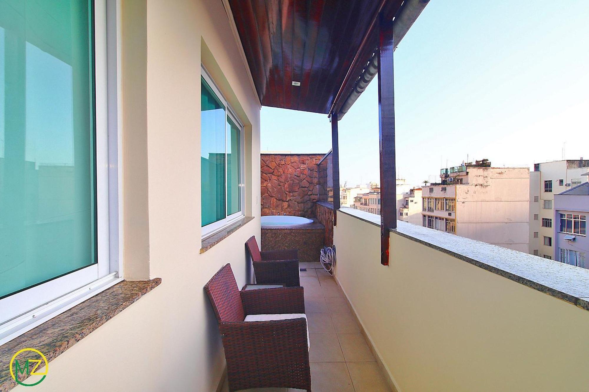 ריו דה ז'ניירו Nice Penthouse With Pool, Close To The Beach מראה חיצוני תמונה