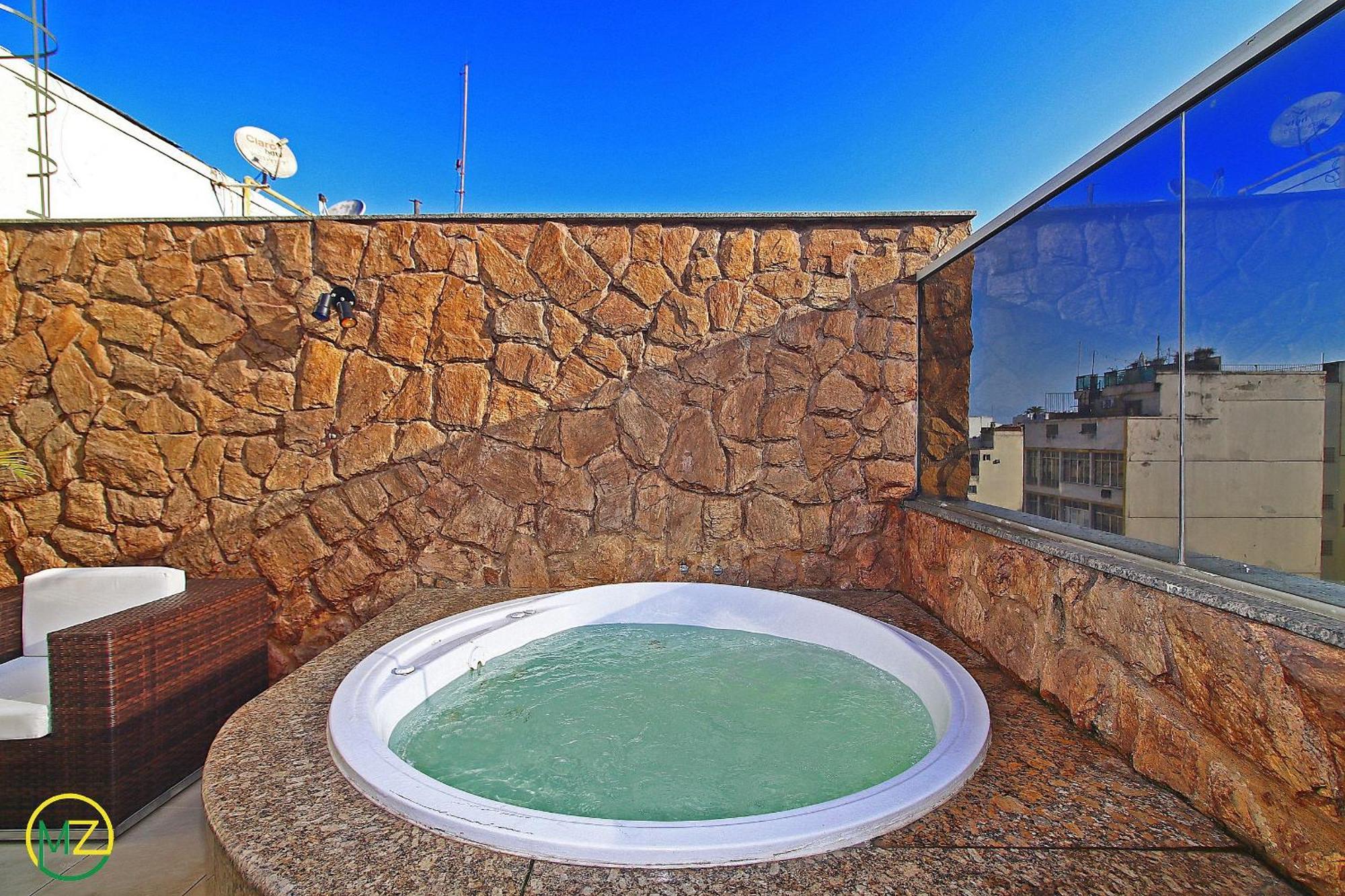 ריו דה ז'ניירו Nice Penthouse With Pool, Close To The Beach מראה חיצוני תמונה